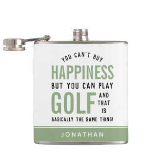 Cantil Golfe é Felicidade Dons de Golfe Engraçado
