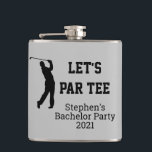 Cantil Golfe Personalizado do Partido do Despedida de Sol<br><div class="desc">Esta design foi criada através da arte digital. Pode ser personalizada na área fornecida pela alteração da foto e/ou do texto. Ou pode ser personalizado escolhendo o clique para personalizar outra opção e excluir ou alterar a cor do plano de fundo, adicionar texto, alterar a cor ou o estilo do...</div>