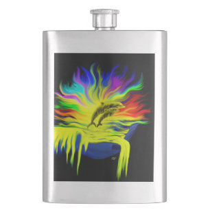 Cantil Golfinhos no Sol com Mão