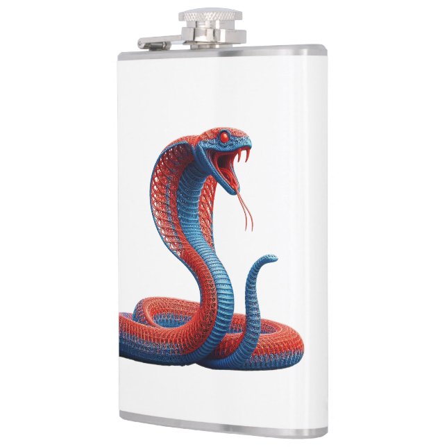 Cantil Gráfico Artístico Cobra - Serpente Vibrante (Esquerda)