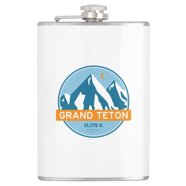 Cantil Grand Teton Wyoming Stars Moon (Frente)