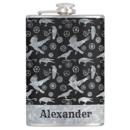 Cantil Grande Grelhas de Zinco de prata a vapor e crostas