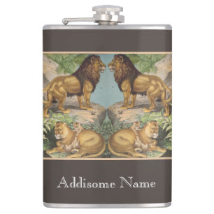 Cantil Grandes Leões Gatos Tigres, Leopardos, Animais Im