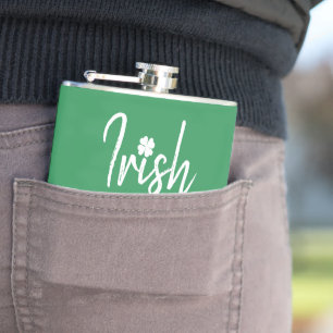 Cantil Green Irish Quatro Leaf Clover Dia de São Patrício