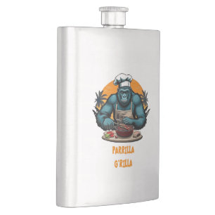 Cantil Grelha G'rilla Mestre Churrasqueiro Diversão Pun