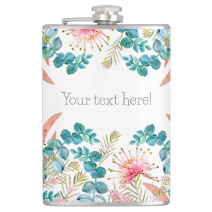 Cantil Grevillea Rosa Personalizada E Eucalipto 