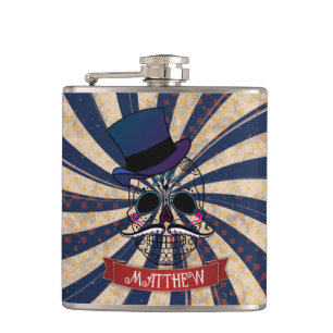 Cantil Grunge Circus Açúcar Caveira Domador Personalizado