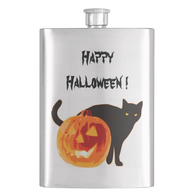 CANTIL HALLOWEEN BLACK CAT E PUMPKIN (Frente)