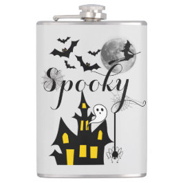 Cantil Halloween Spooky Spider morcego bruxa assombrada