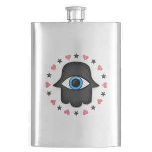 Cantil hamsa khamsa Olho na mão da deusa