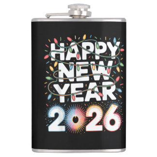 Cantil Happy New Year 2026 Sparkle Shirt for Women