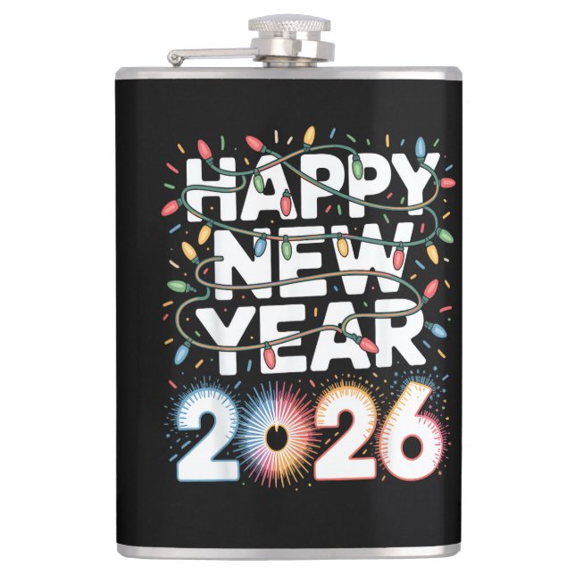 Cantil Happy New Year 2026 Sparkle Shirt for Women (Frente)