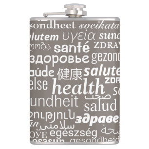 Cantil Health Flask - Multi Language International