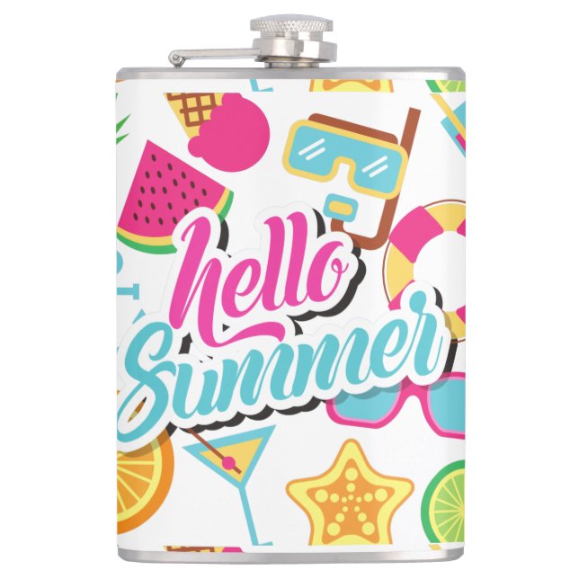 Cantil Hello Summer Flask (Frente)