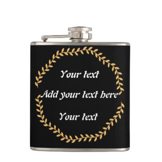 Cantil Hip de aço inoxidável personalizável com Elegan