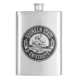 Cantil Hip Flask da Universidade Estadual Bêbado