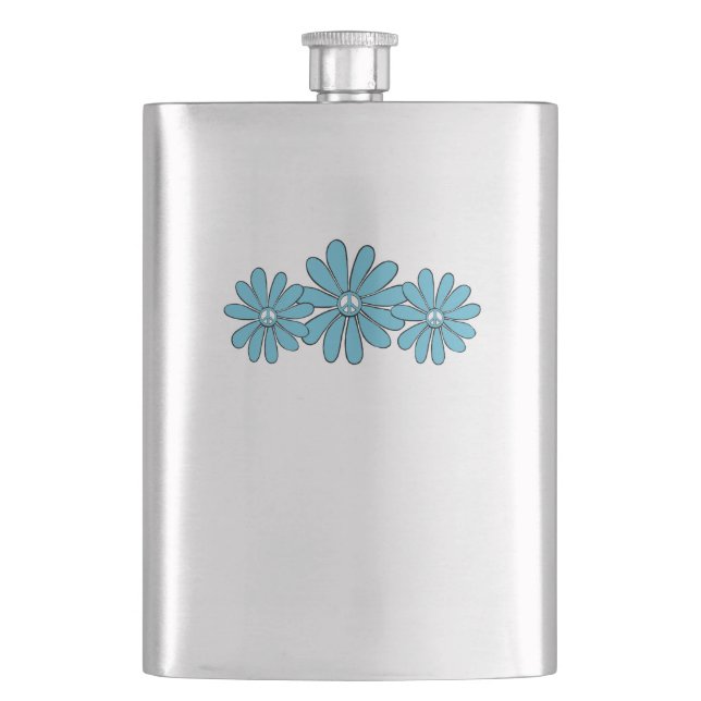 Cantil Hippie - Sinal de Paz - Aqua Flor (Frente)