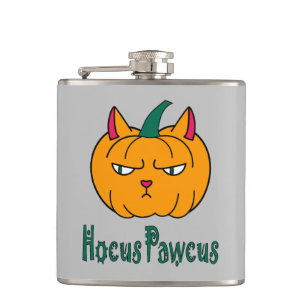 Cantil Hocus pawcus Halloween abóbora gengibre magia