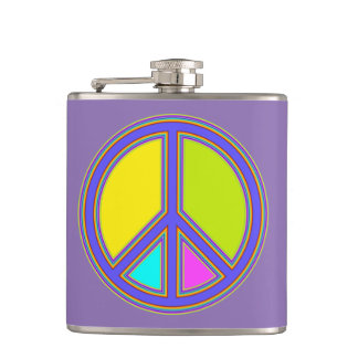 Cantil holiES - sinal colorido PEACE + suas ideias