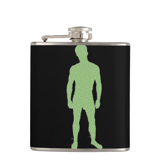 Cantil Homem Posando Frasco (Frente)