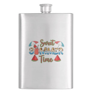 Cantil Hora de Verão Doce   Fatia Colorida de Melancia