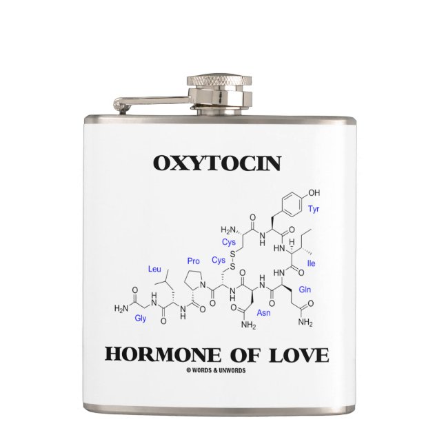 Cantil Hormona do Oxytocin da química do amor (Frente)