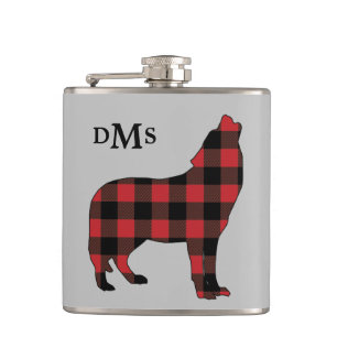 Cantil Howling Wolf Buffalo Xadrez Monograma