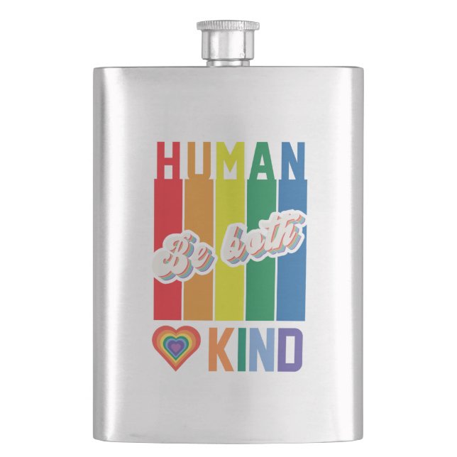 Cantil Humano | Ser gentil | Arco-íris | LGBTQ (Frente)