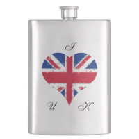 I Heart UK English Flag Union Jack