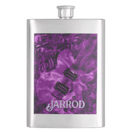 Cantil I Love Rock 'N Roll Electric Guitar Personalized