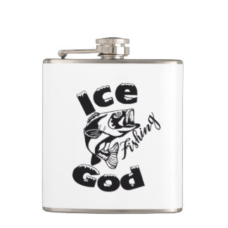 Cantil Ice Fish God - Hip Flask