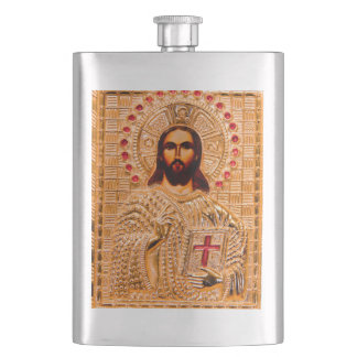 Cantil Ícone do ouro do Jesus Cristo