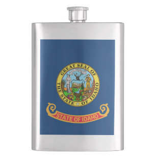 Cantil Idaho Flag: Estado Gem, América Mountain West