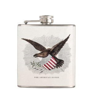 Cantil Ilustração Americana de Aves de Águia Americana