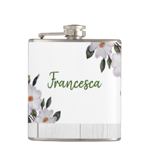 Cantil Ilustração Ballerina de Rosas Rosa-D-Água