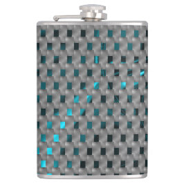 Cantil Imagem ciana sob placas de cinza, formas retangula