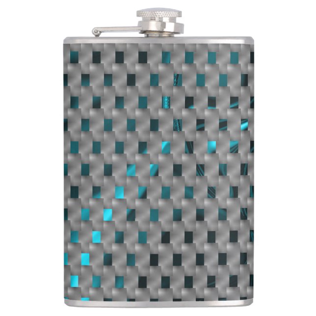 Cantil Imagem ciana sob placas de cinza, formas retangula (Frente)