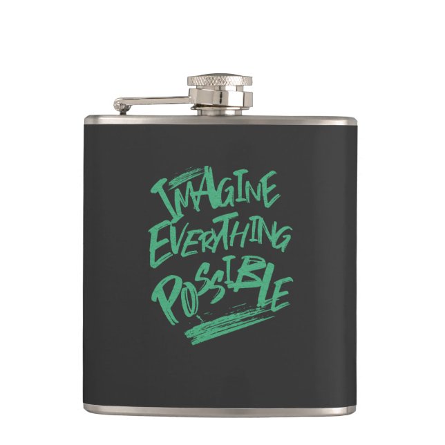 Cantil Imagine Tudo O Que Possível Motivação De Citação (Frente)