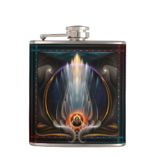 Cantil Imperial View Fractal Art Flask