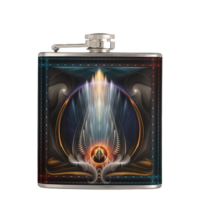 Cantil Imperial View Fractal Art Flask (Frente)