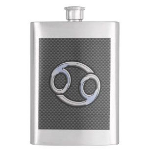 Cantil Impressão da fibra do carbono do sinal do zodíaco