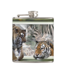 Cantil Impressão da selva primitiva