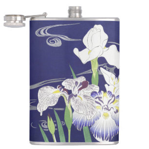 Cantil Impressão de Arte de Íris Japonesa Antiga Kogyo Ts