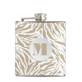 Cantil Impressão em Suíno Chic Beige Monograma