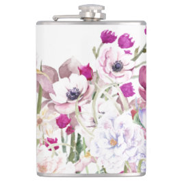 Cantil Impressão Floral pintado À Mão Belamente