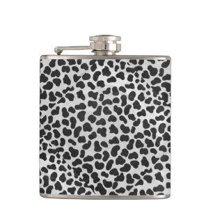 Cantil Impressão preto e branco Dalmatian