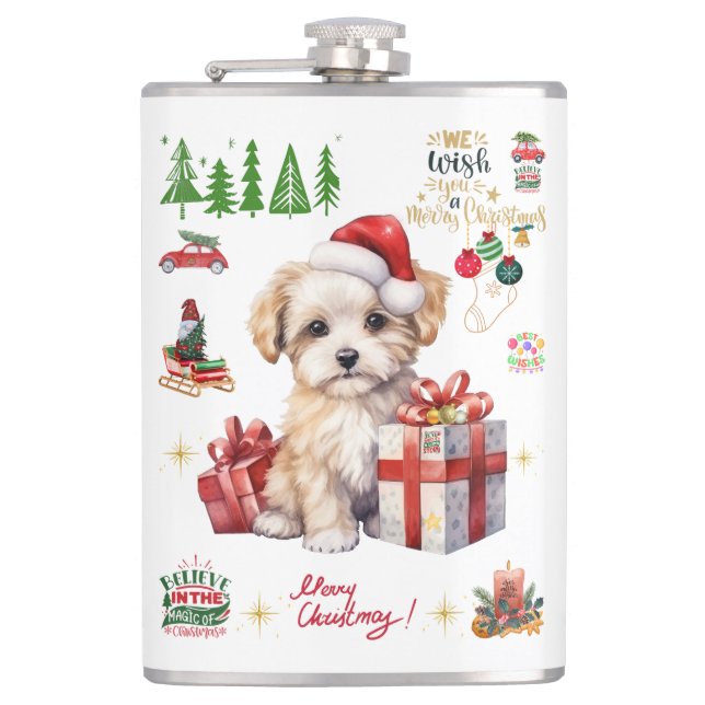 Cantil in Vinyl eingeschlagener Flachmann (Frente)