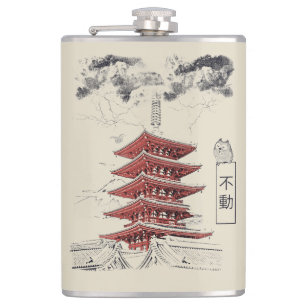 Cantil Inabalável - Design Tradicional de Rua Japonês