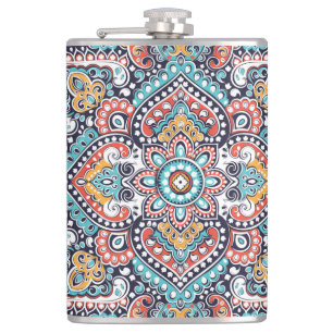 Cantil Indian Paisley: Padrão Étnico de Mandala