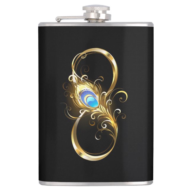 Cantil Infinidade com a pena Pavão de Ouro (Frente)